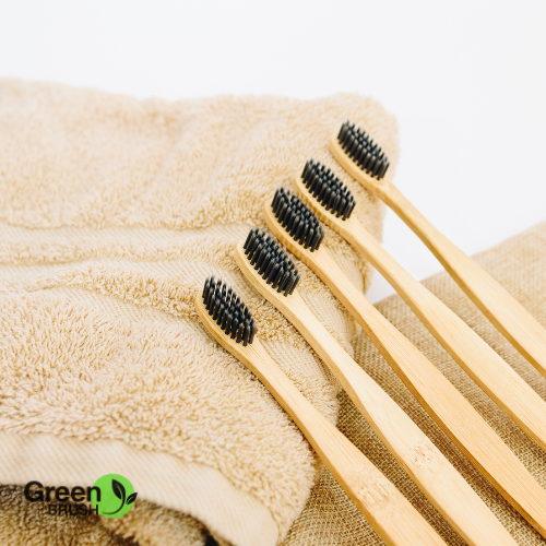Eco-Friendly Bamboo Charcoal Toothbrush