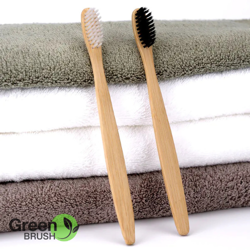 Eco-Friendly Bamboo Charcoal Toothbrush