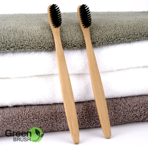 Eco-Friendly Bamboo Charcoal Toothbrush
